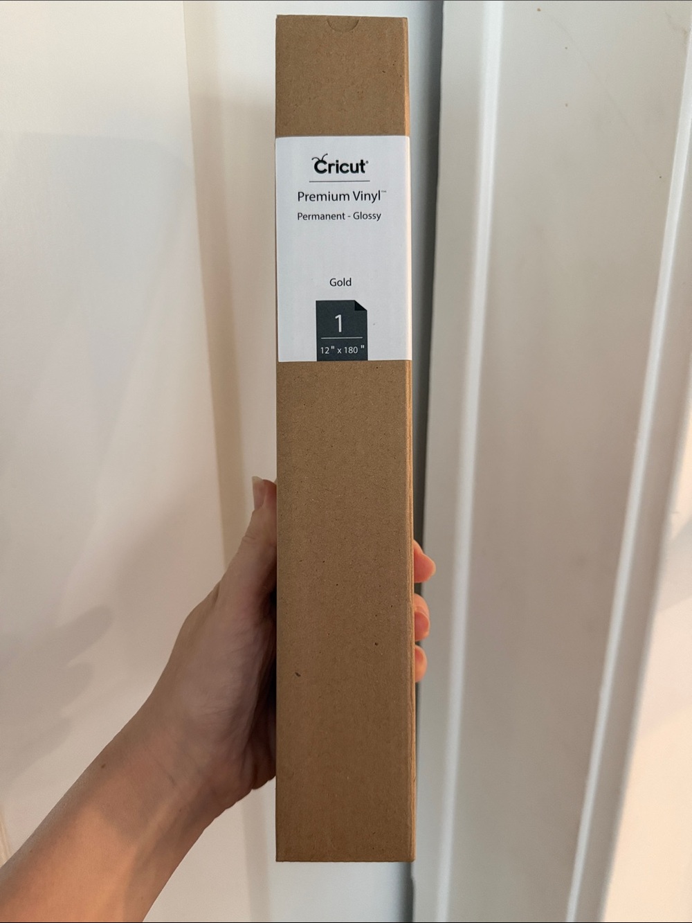 Cricut Premium Vinyl Roll - Gold Gloss